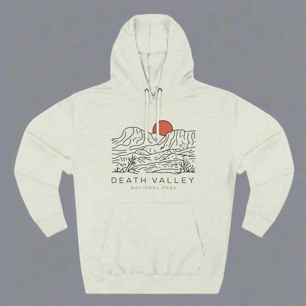 Death Valley National Park Fleece Hoodie Desert Dunes - Park Service Apparel