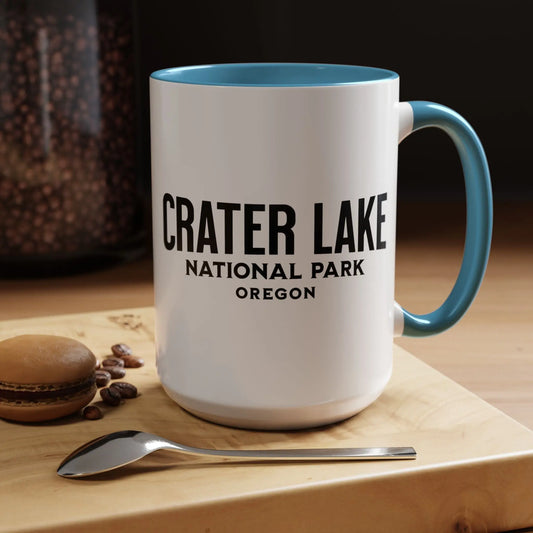 Crater Lake National Park Coffee Mug 11oz 15oz Oregon Nature Blue Black Pink Red - Park Service Apparel