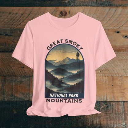 Great Smoky Mountain National Park Unisex T-Shirt 100% Soft Cotton - Park Service Apparel