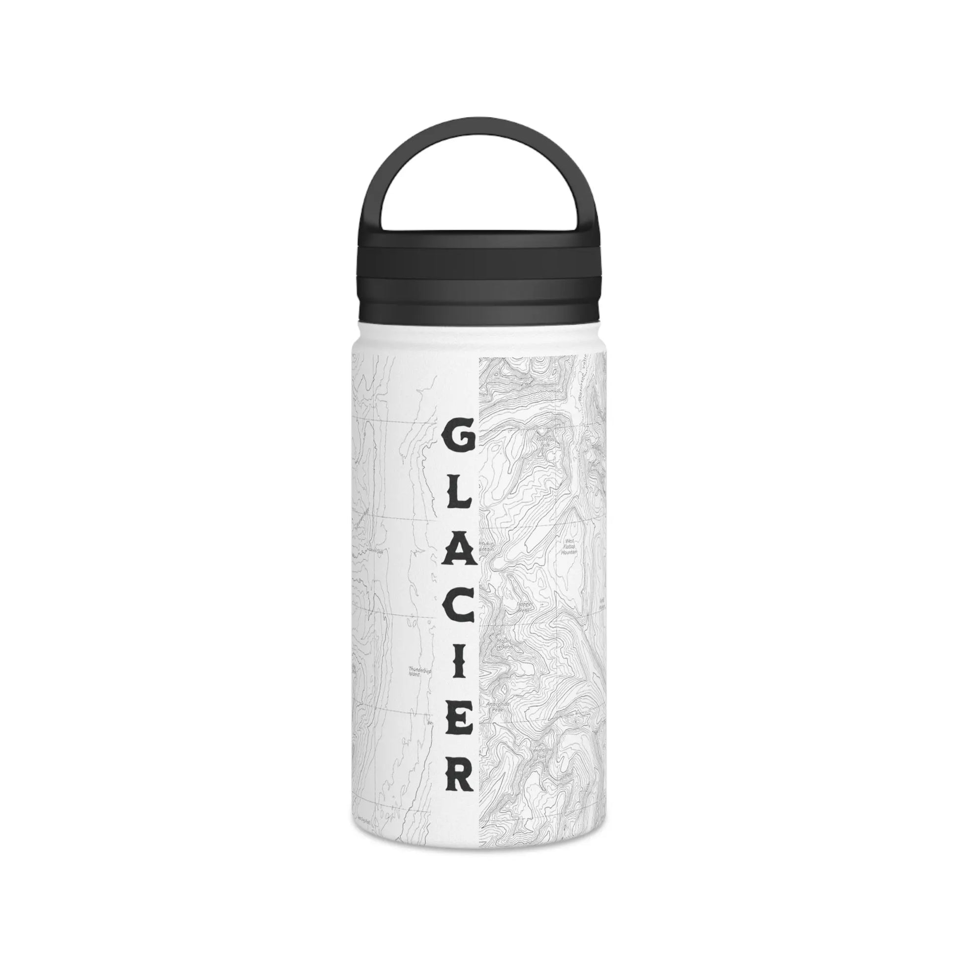 Glacier National Park Stainless Steel Water Bottle (3 Lids, 3 Sizes) - Park Service Apparel