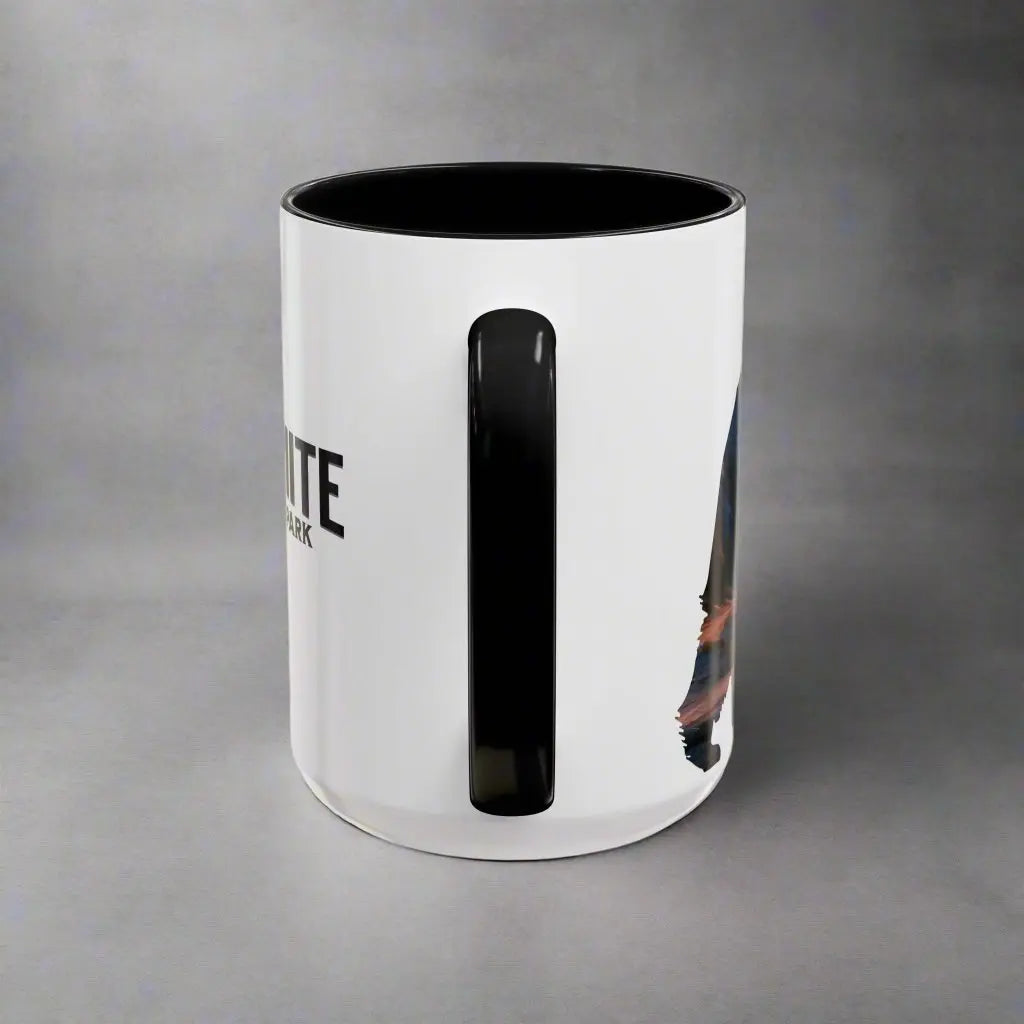 Yosemite National Park Valley Bear Accent Coffee Mug 11oz 15oz Blue Black Pink Red - Park Service Apparel