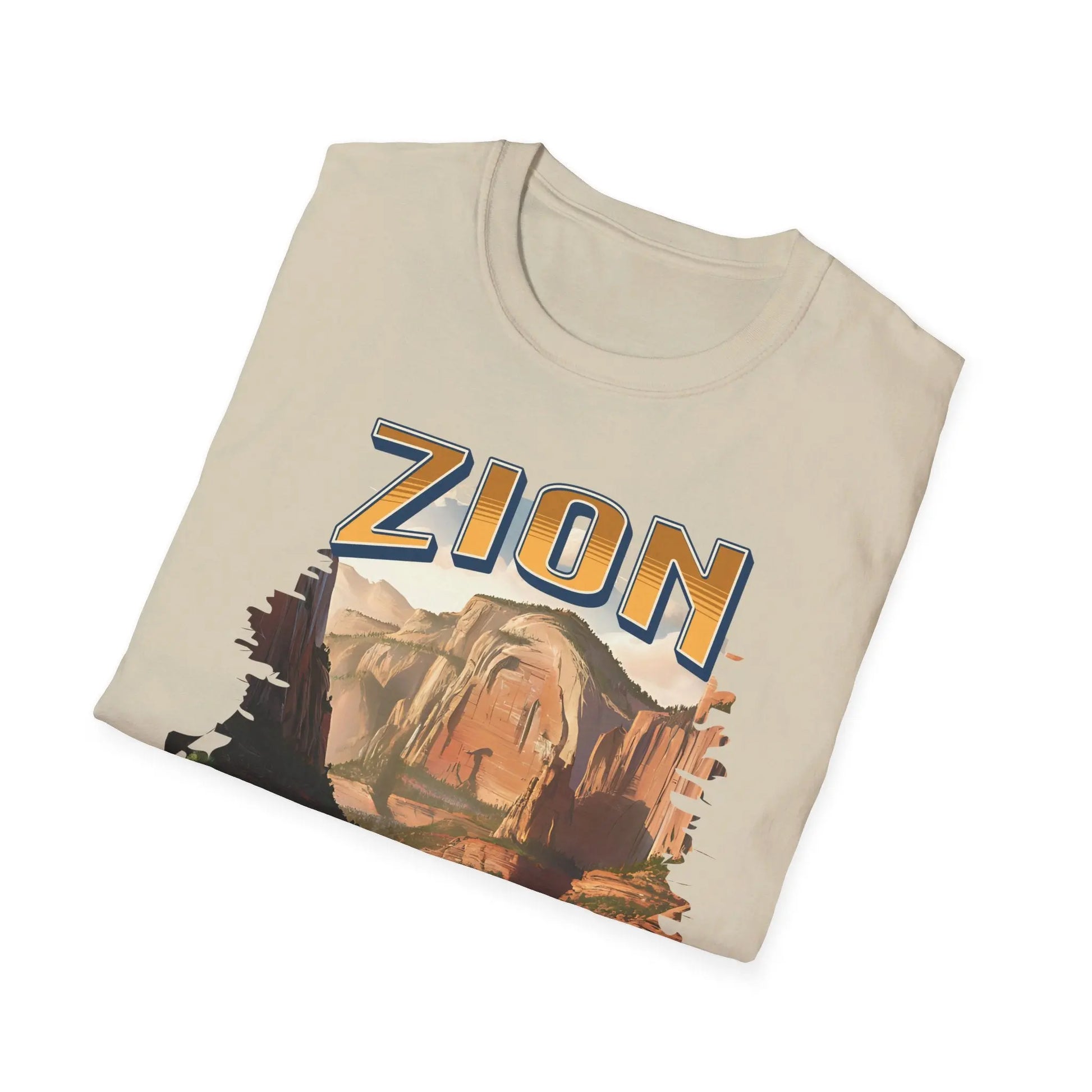 Zion National Park Unisex Fit Scenic T-Shirt Cotton Printify