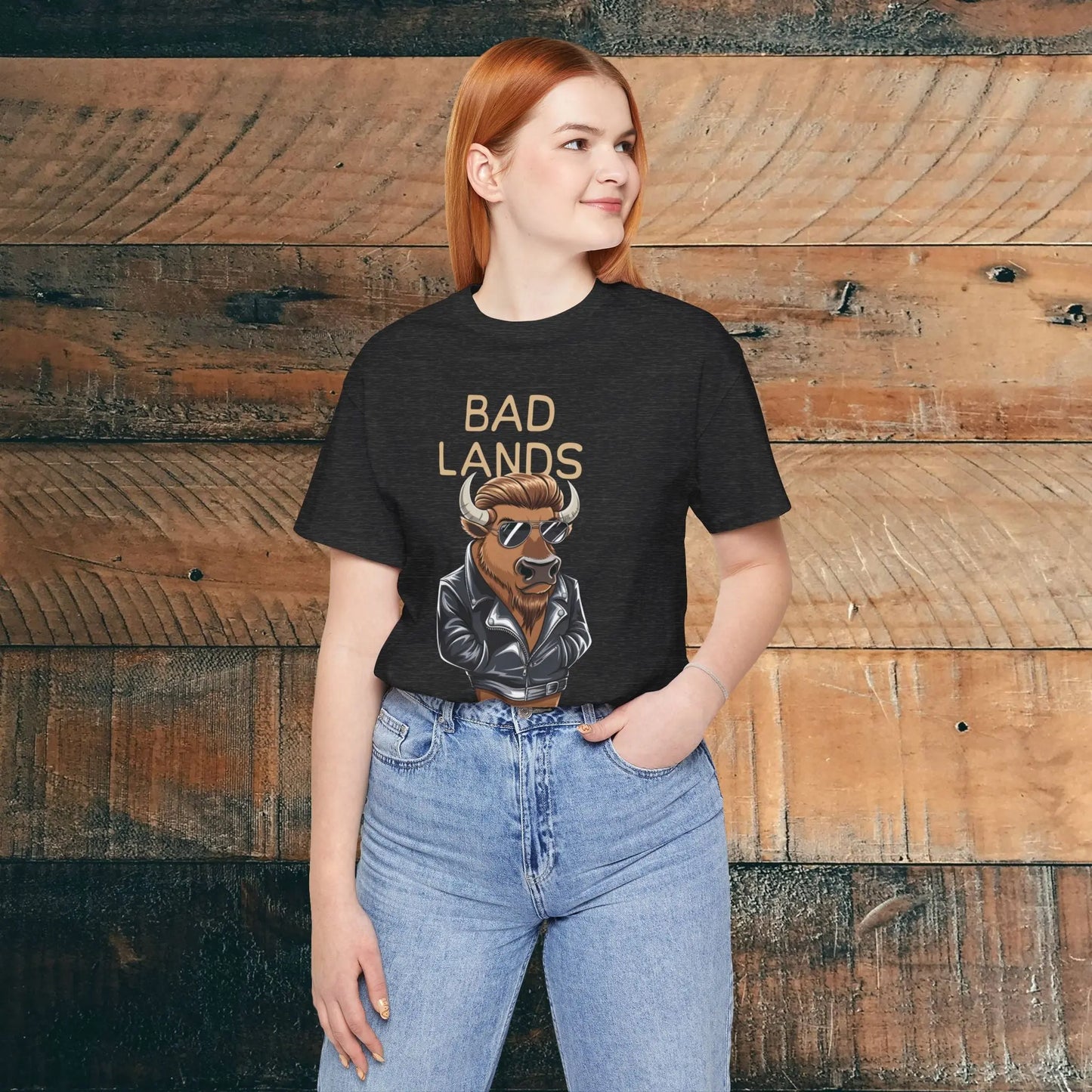 Badlands National Park Bad Lands Buffalo Unisex Fit Soft T-shirt - Park Service Apparel