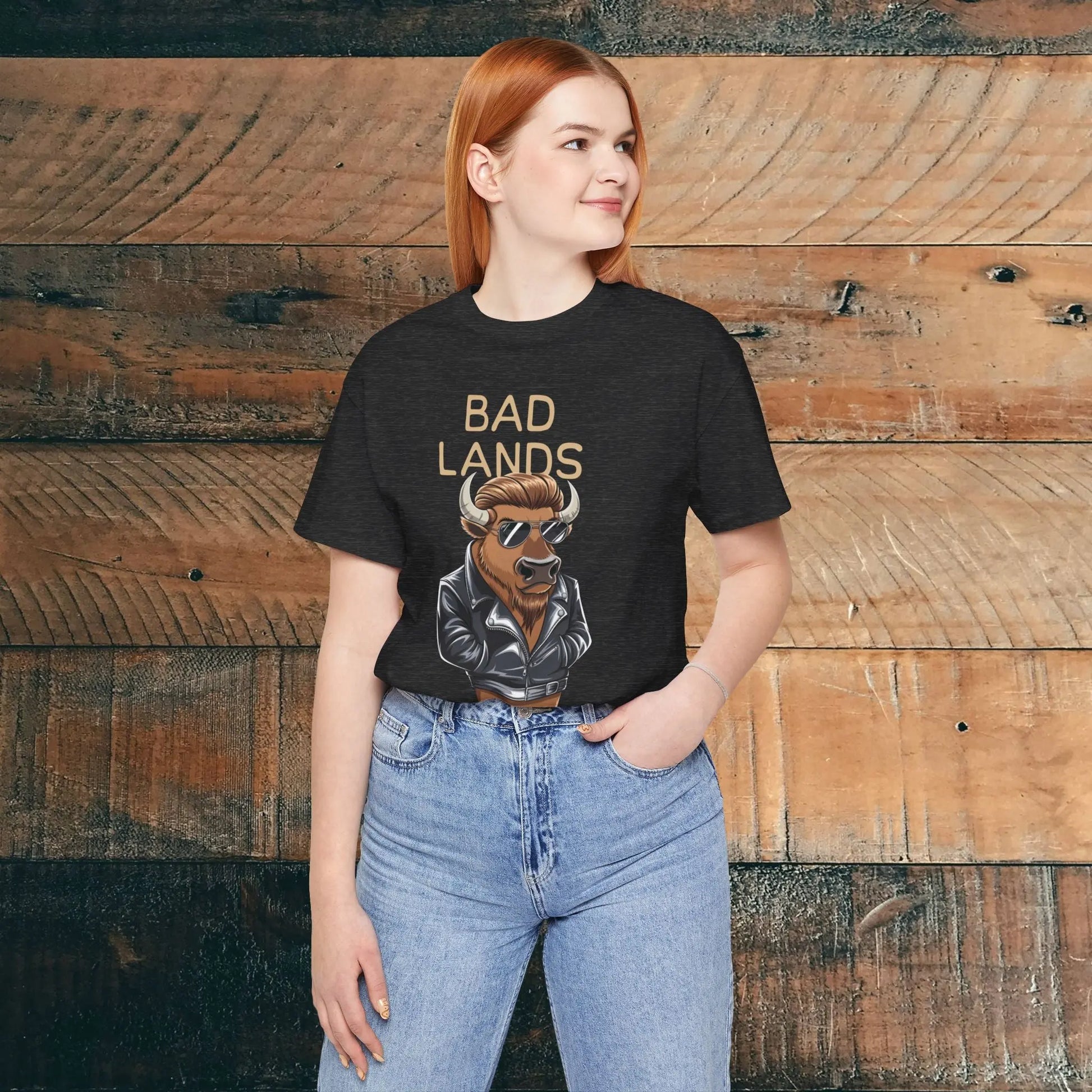 Badlands National Park Bad Lands Buffalo Unisex Fit Soft T-shirt - Park Service Apparel
