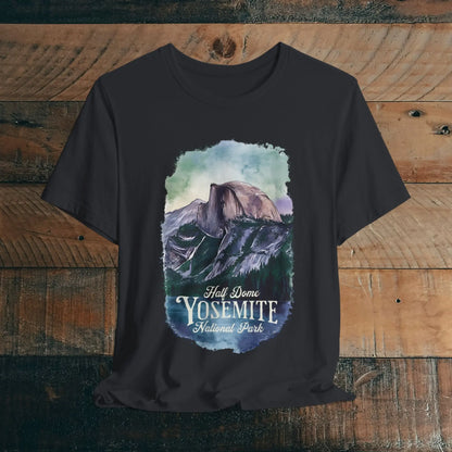 Half Dome Yosemite National Park Unisex Fit Soft T-shirt Nature Tee - Park Service Apparel