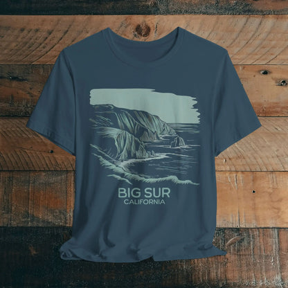 Big Sur California Unisex Fit Soft T-shirt Nature Tee - Park Service Apparel