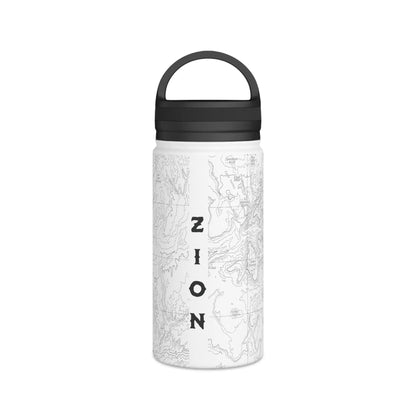 Zion National Park Insulated Stainless Steel Water Bottle (3 Sizes, 3 Lid Options) - Park Service Apparel