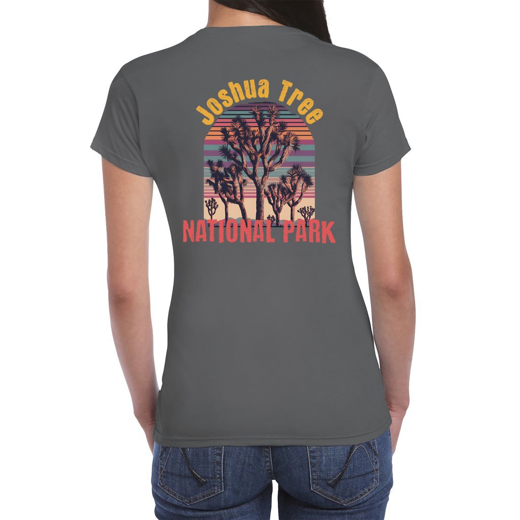 Joshua Tree NP Retro Women’s Performance T-Shirt - Park Service Apparel