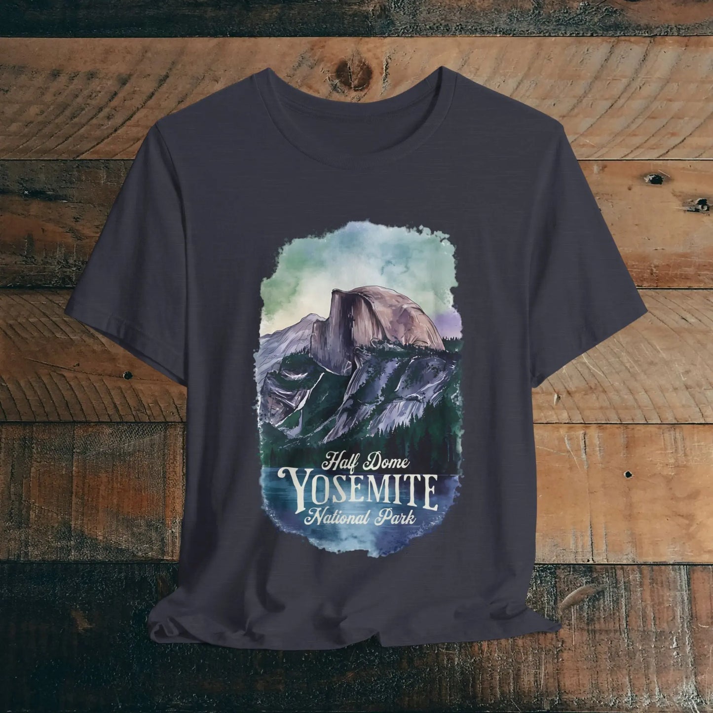 Half Dome Yosemite National Park Unisex Fit Soft T-shirt Nature Tee - Park Service Apparel