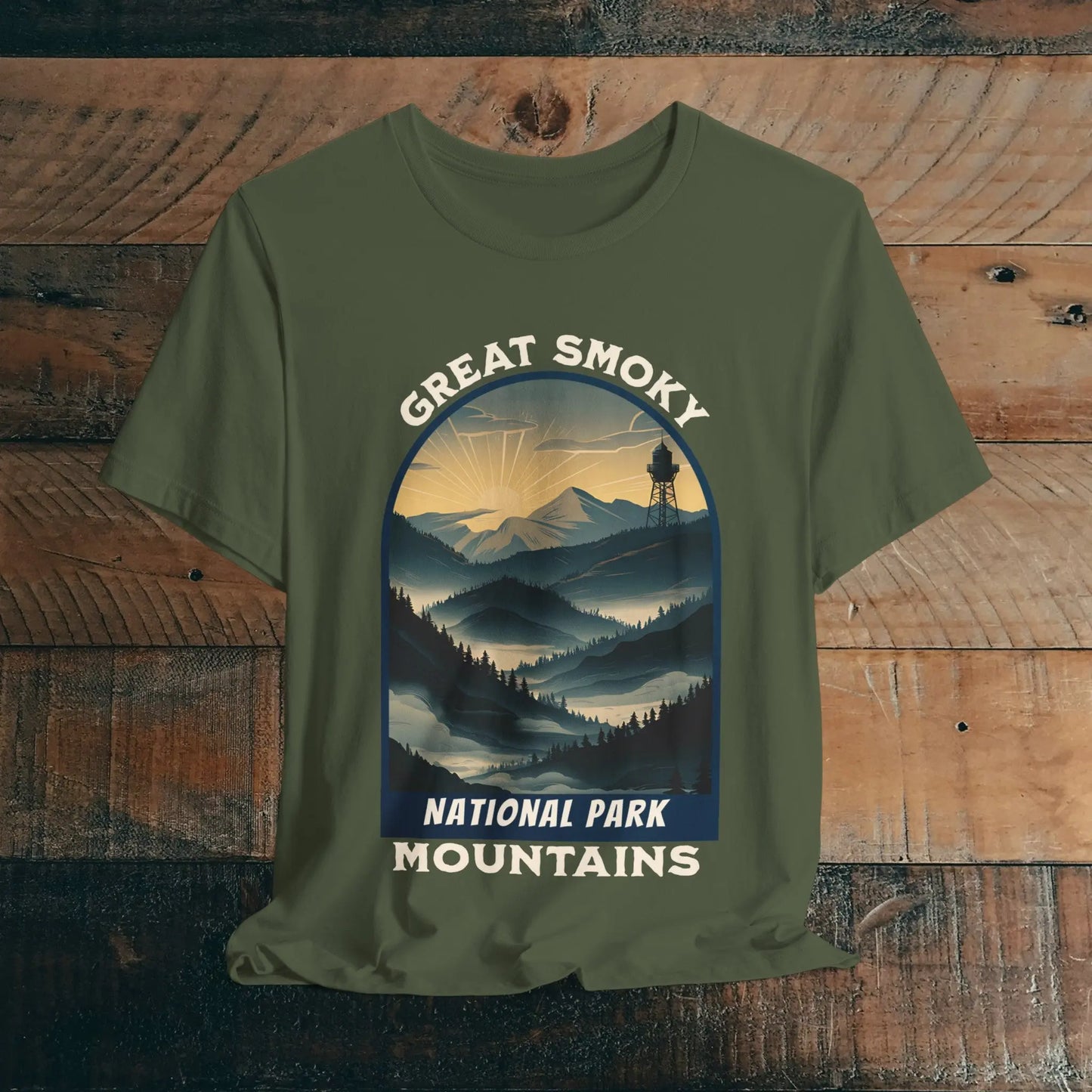 Great Smoky Mountain National Park Unisex T-Shirt 100% Soft Cotton - Park Service Apparel