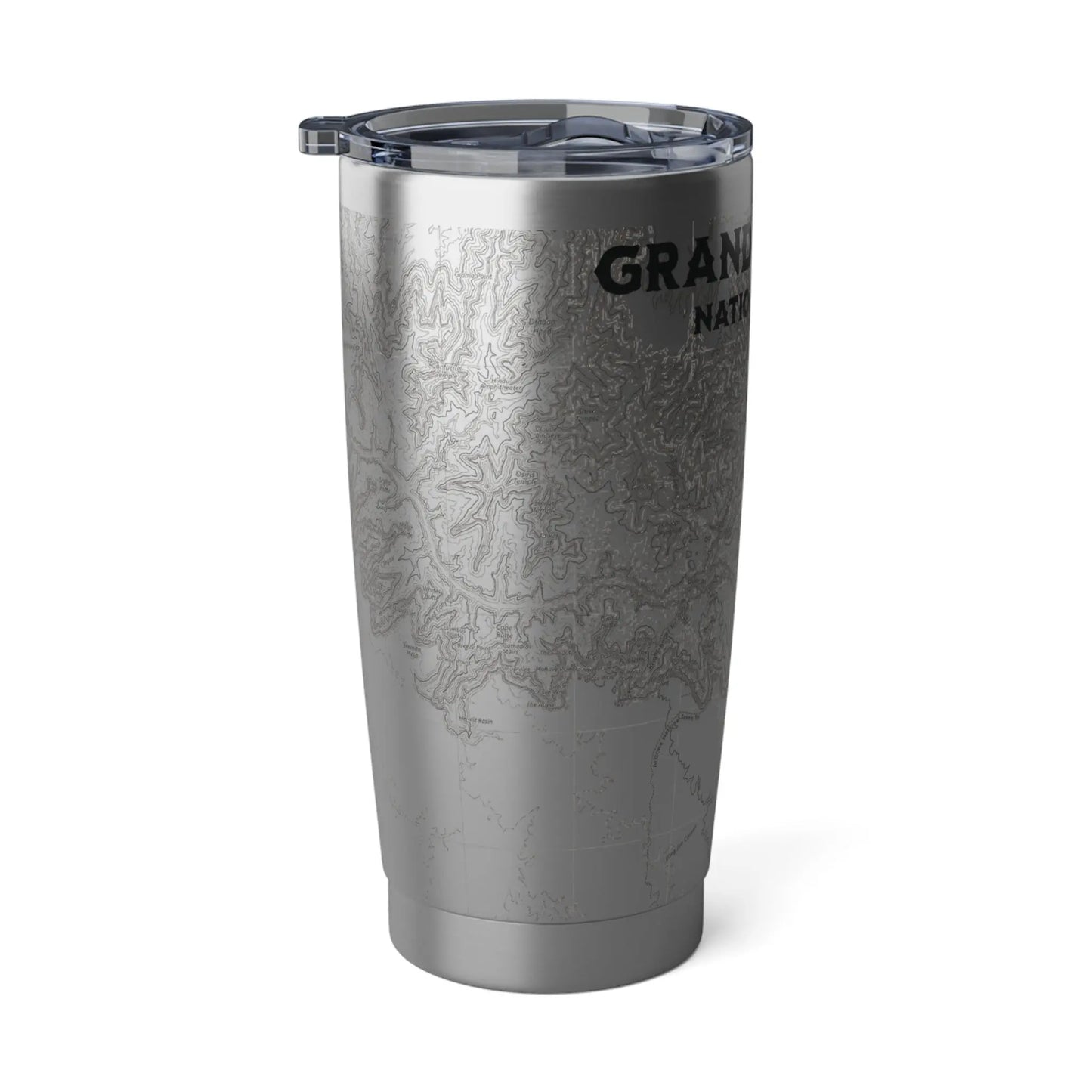 Grand Canyon National Park Topographic Tumbler 20oz Spill Resistant Lid - Park Service Apparel