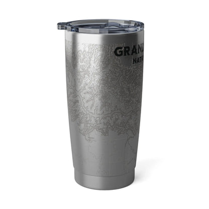 Grand Canyon National Park Topographic Tumbler 20oz Spill Resistant Lid - Park Service Apparel