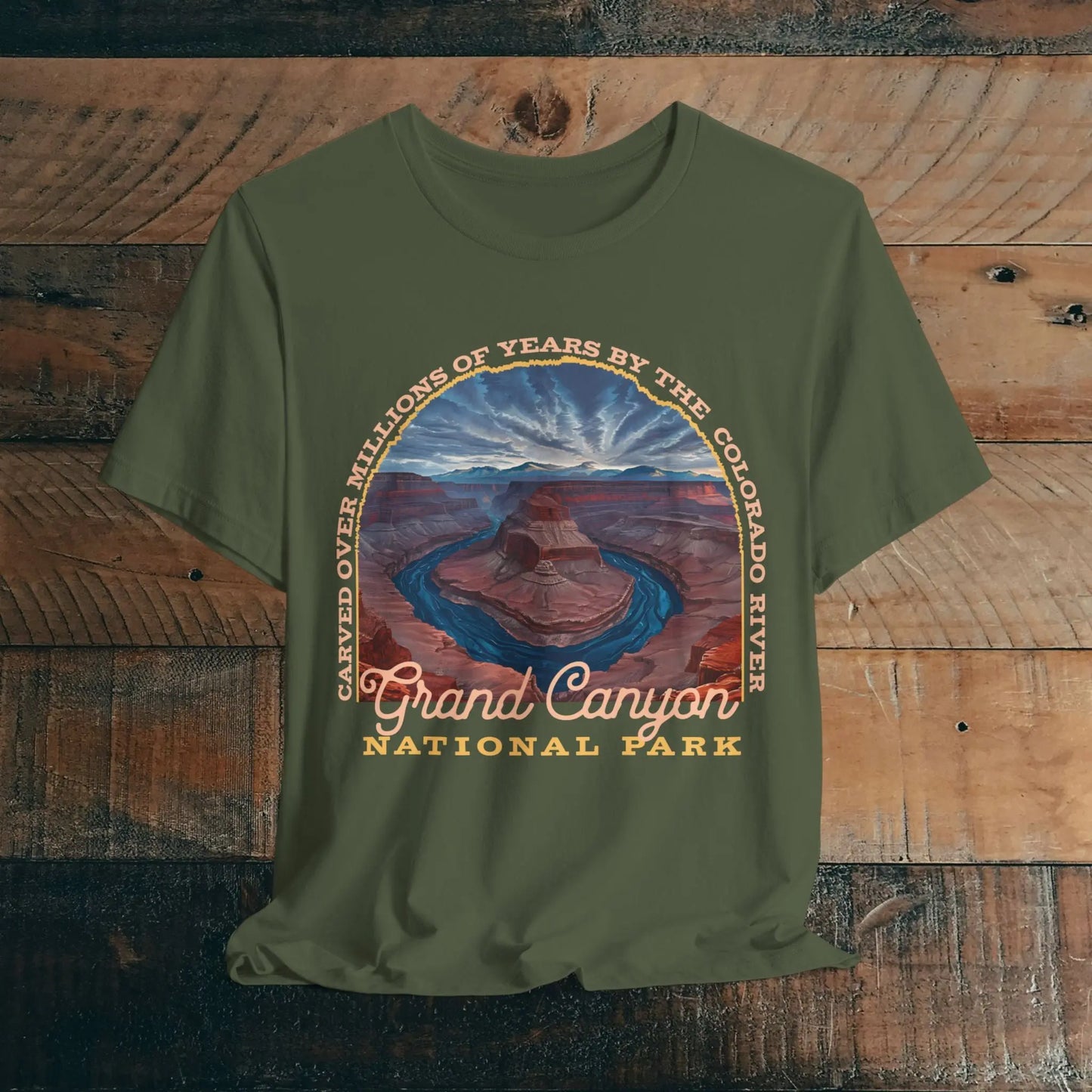 Grand Canyon National Park Unisex Fit Short Sleeve T-Shirt Horseshoe Bend - Park Service Apparel