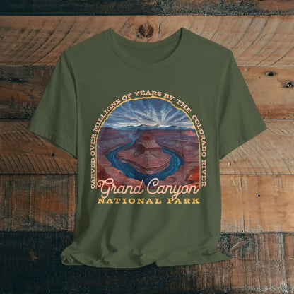 Grand Canyon National Park Unisex Fit Short Sleeve T-Shirt Horseshoe Bend - Park Service Apparel