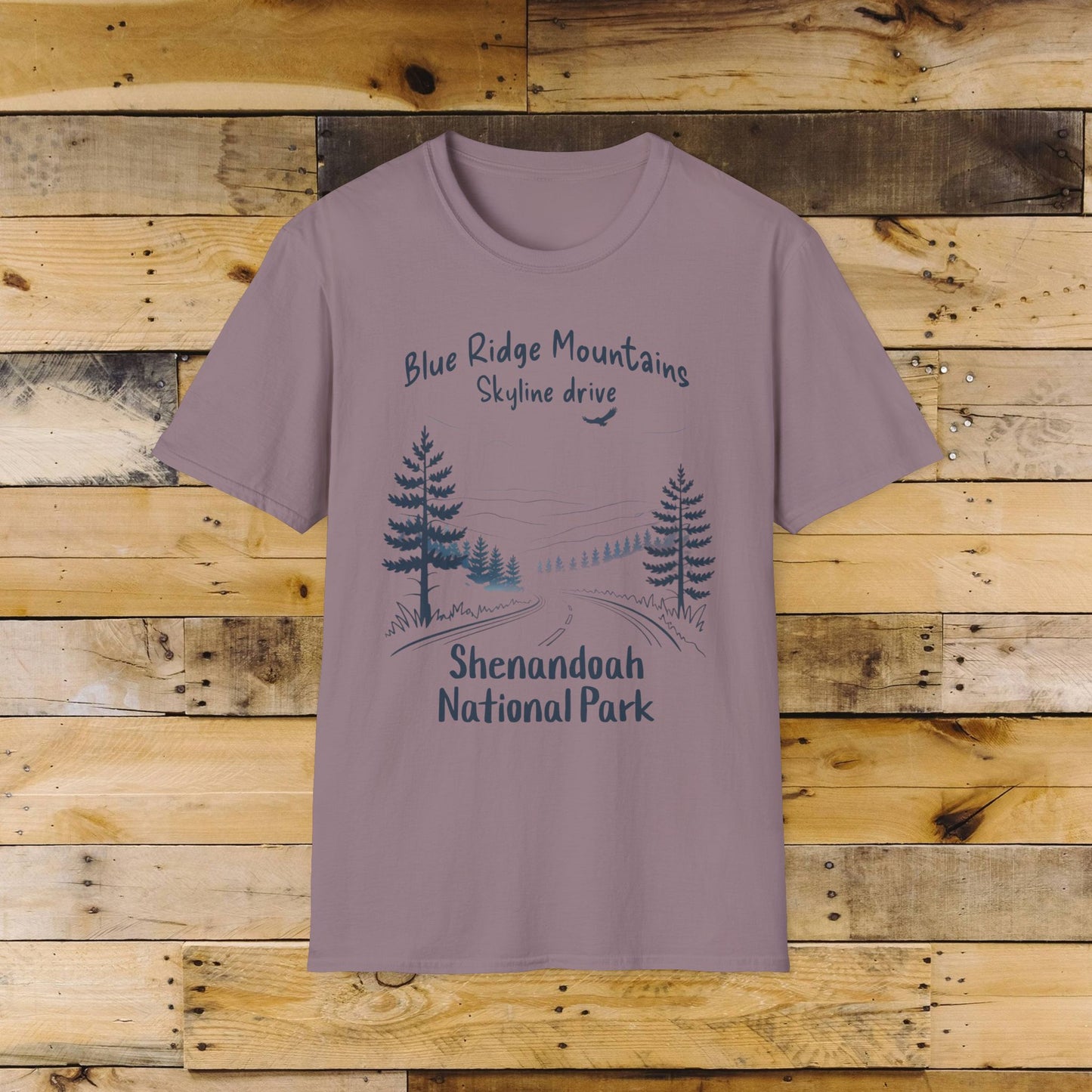 Shenandoah Blue Ridge Mountains National Park Unisex Fit Soft T-Shirt