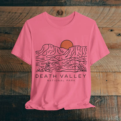 Death Valley National Park Desert Lines Unisex Fit Soft T-Shirt - Park Service Apparel