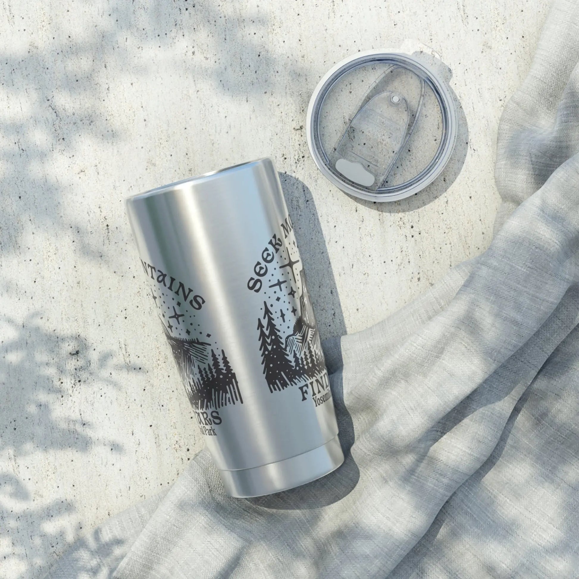 Yosemite National Park Insulated 20oz Tumbler Seek Mountains Find Stars - Park Service Apparel