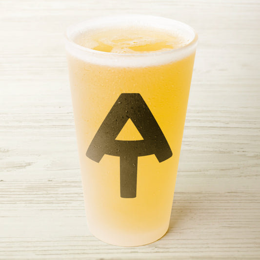 Appalachian Trail AT Arrow Frosted Pint Glass teelaunch