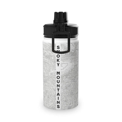 Great Smoky Mountains National Park Stainless Steel Water Bottle Handle Lid (3 Sizes, 3 Lid Options) Appalachian Trail Clingmans Dome - Park Service Apparel