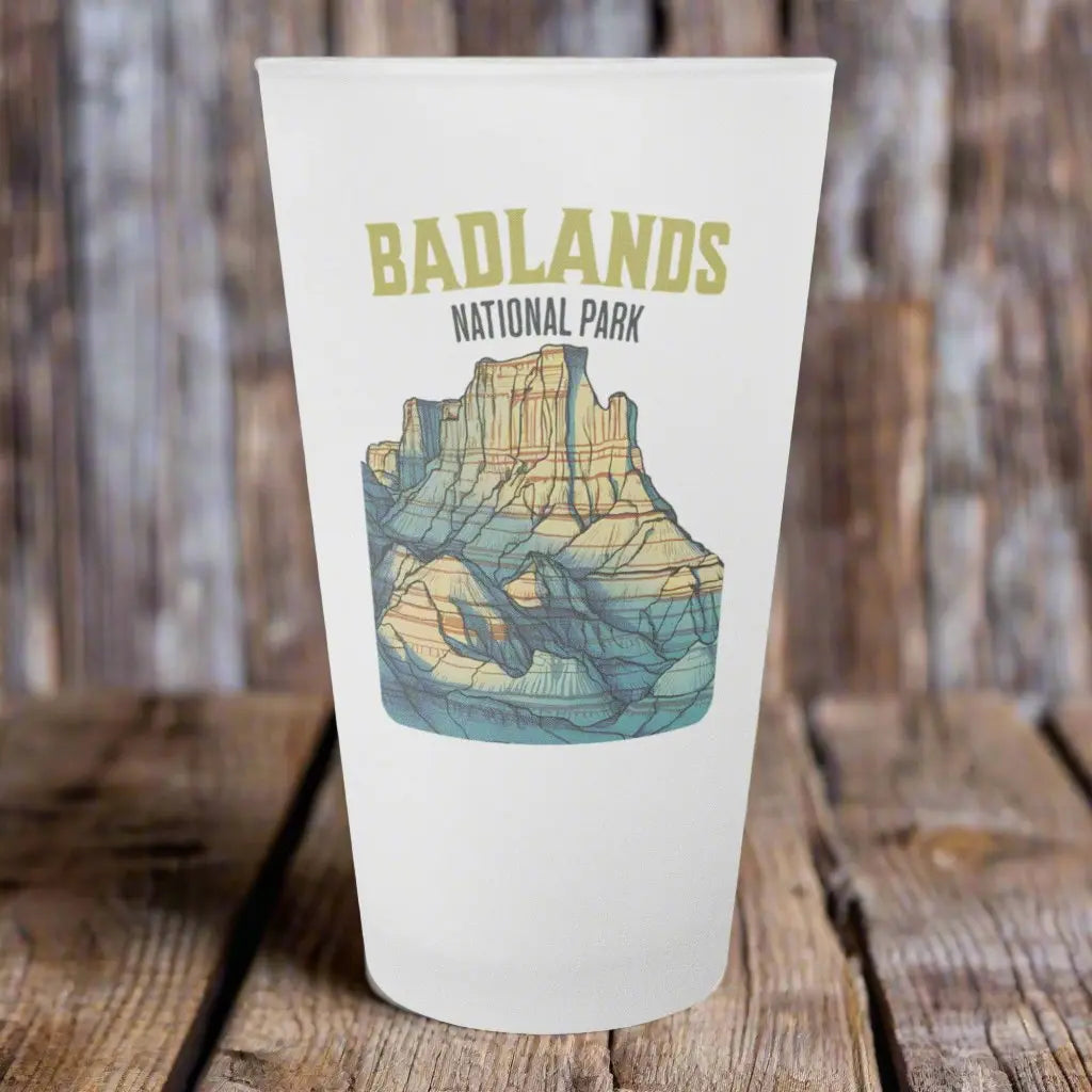 Badlands National Park Frosted Pint - Park Service Apparel