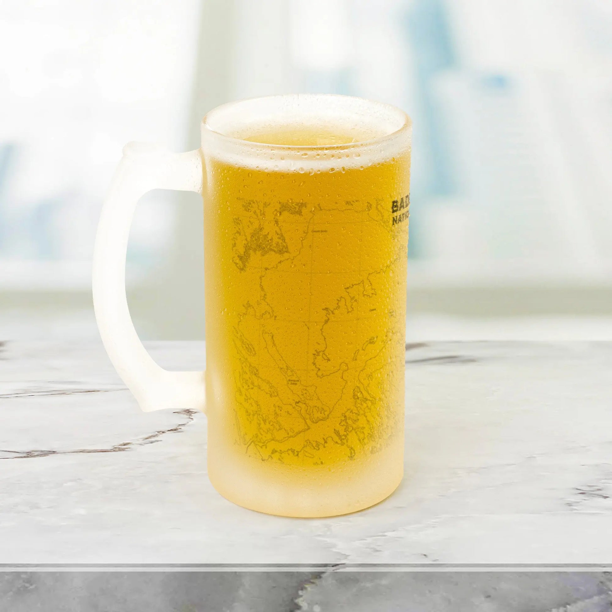 Badlands National Park Topographic Pint Mug - Park Service Apparel