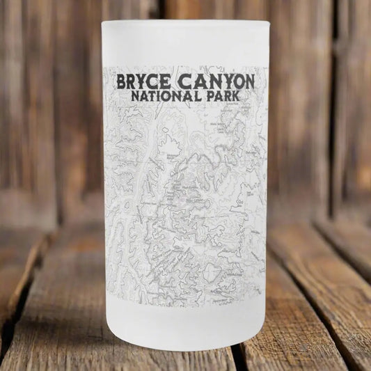 Bryce Canyon National Park Topographic Pint Mug - Park Service Apparel