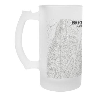 Bryce Canyon National Park Topographic Pint Mug - Park Service Apparel