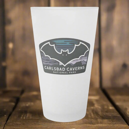 Carlsbad Caverns National Park Frosted Pint - Park Service Apparel