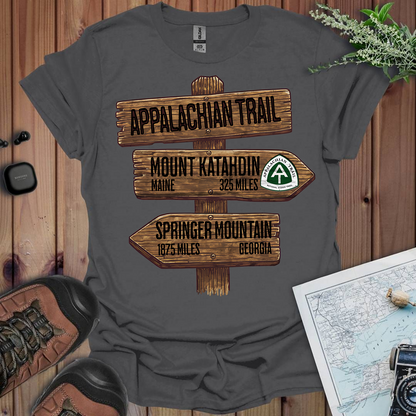 Appalachian Trail Unisex Fit Soft T-Shirt Katahdin Springer 2200 Miles Printify