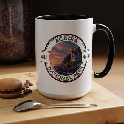 Acadia National Park Accent Mug (2 Sizes, 5 Colors) - Park Service Apparel