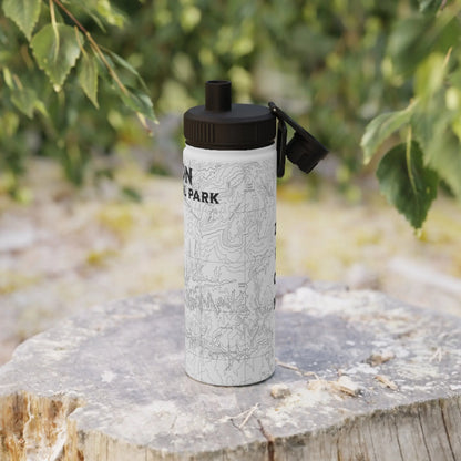 Zion National Park Insulated Stainless Steel Water Bottle (3 Sizes, 3 Lid Options) - Park Service Apparel