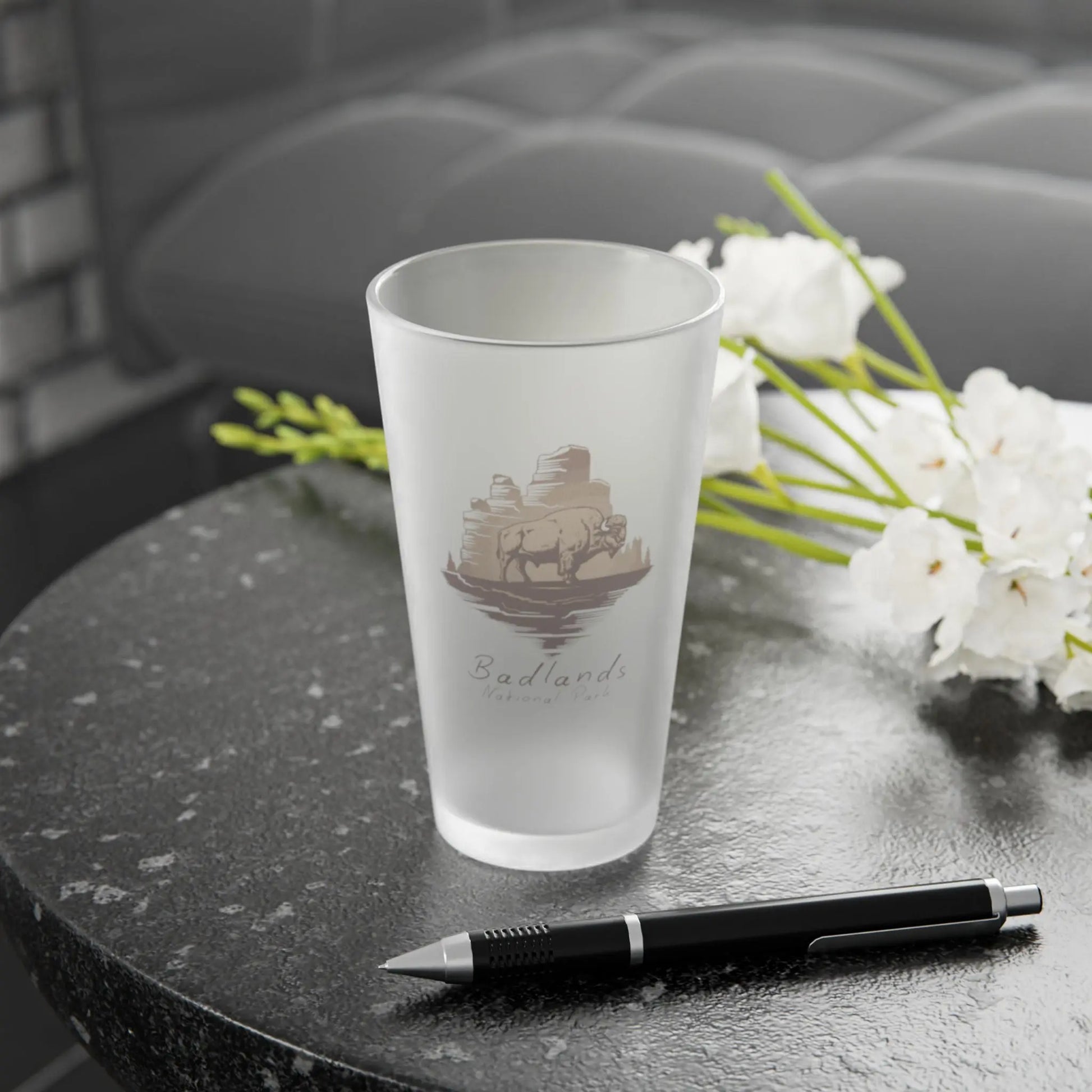 Badlands National Park Frosted Pint - Park Service Apparel