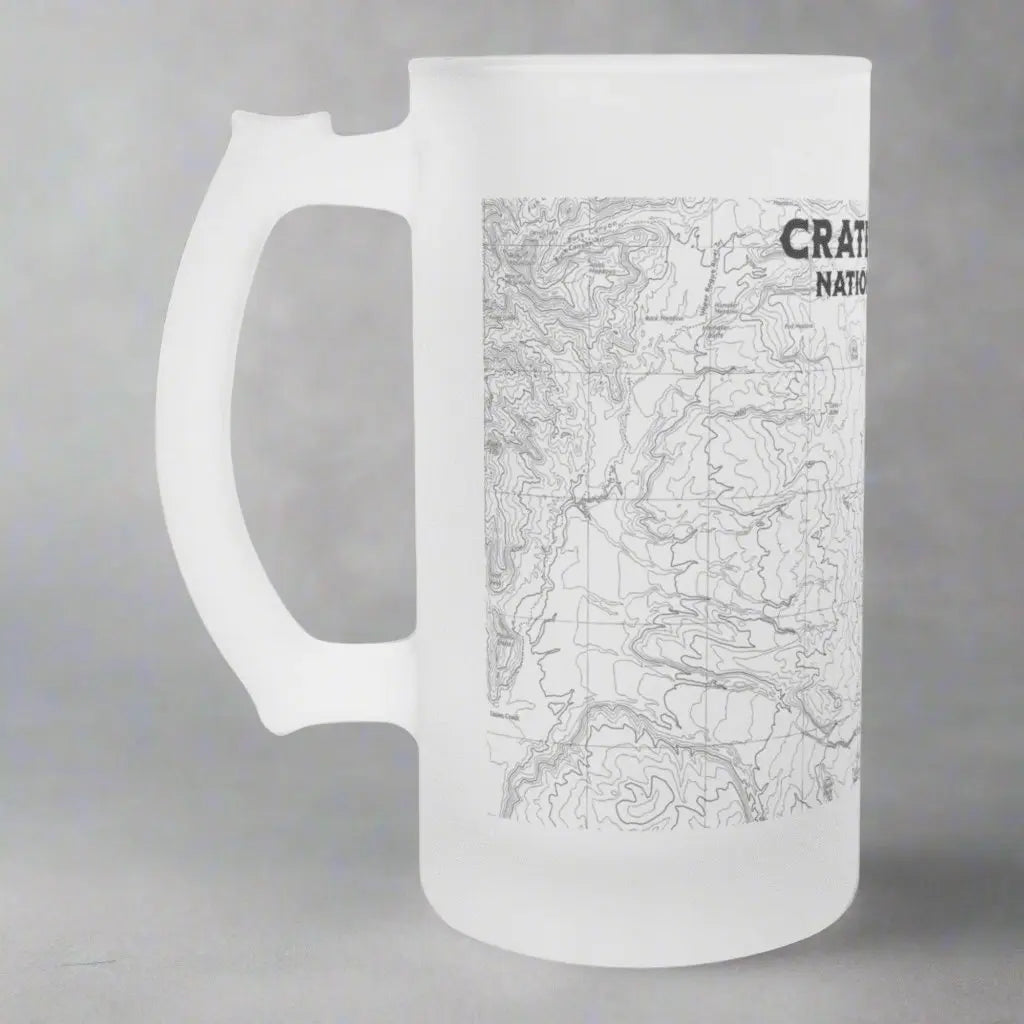 Crater Lake National Park Frosted Pint Mug - Park Service Apparel