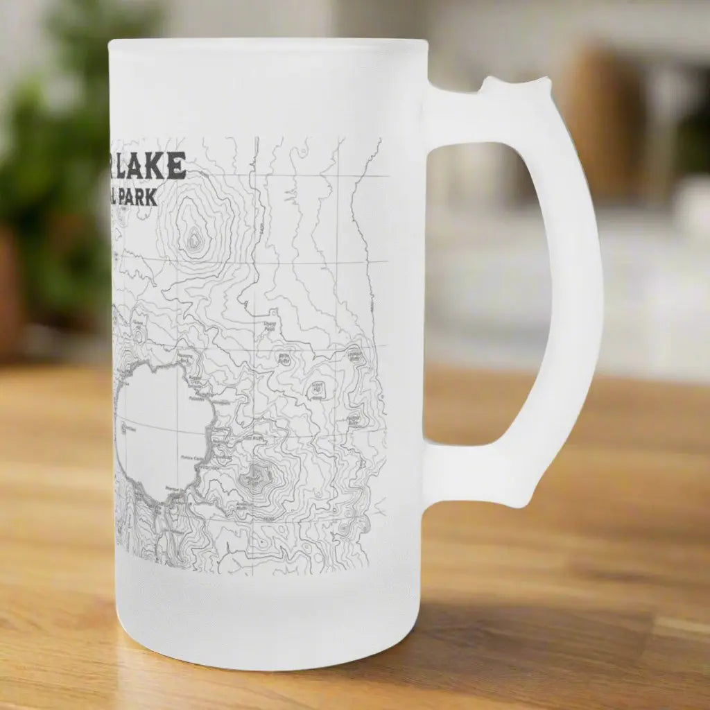 Crater Lake National Park Frosted Pint Mug - Park Service Apparel