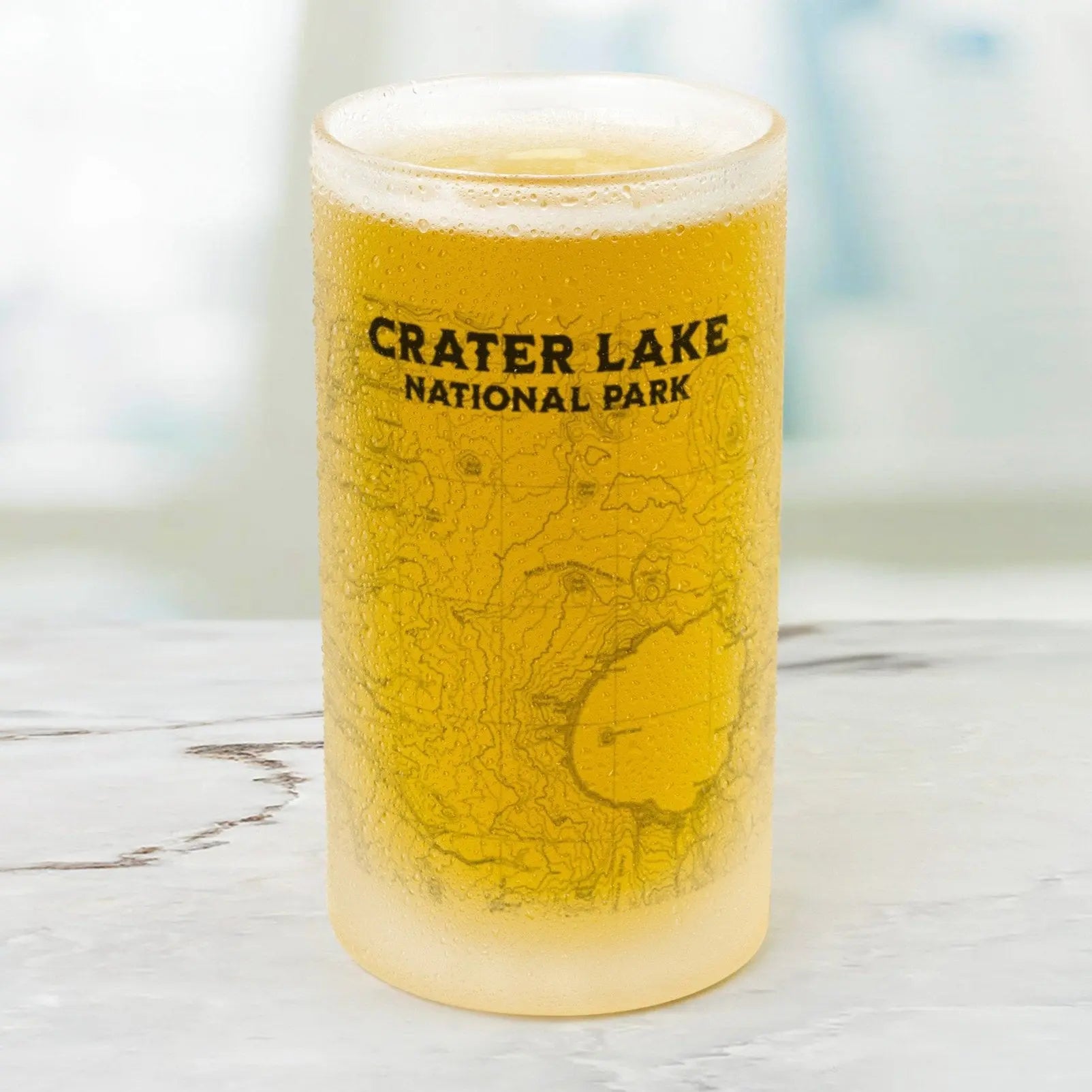 Crater Lake National Park Frosted Pint Mug - Park Service Apparel