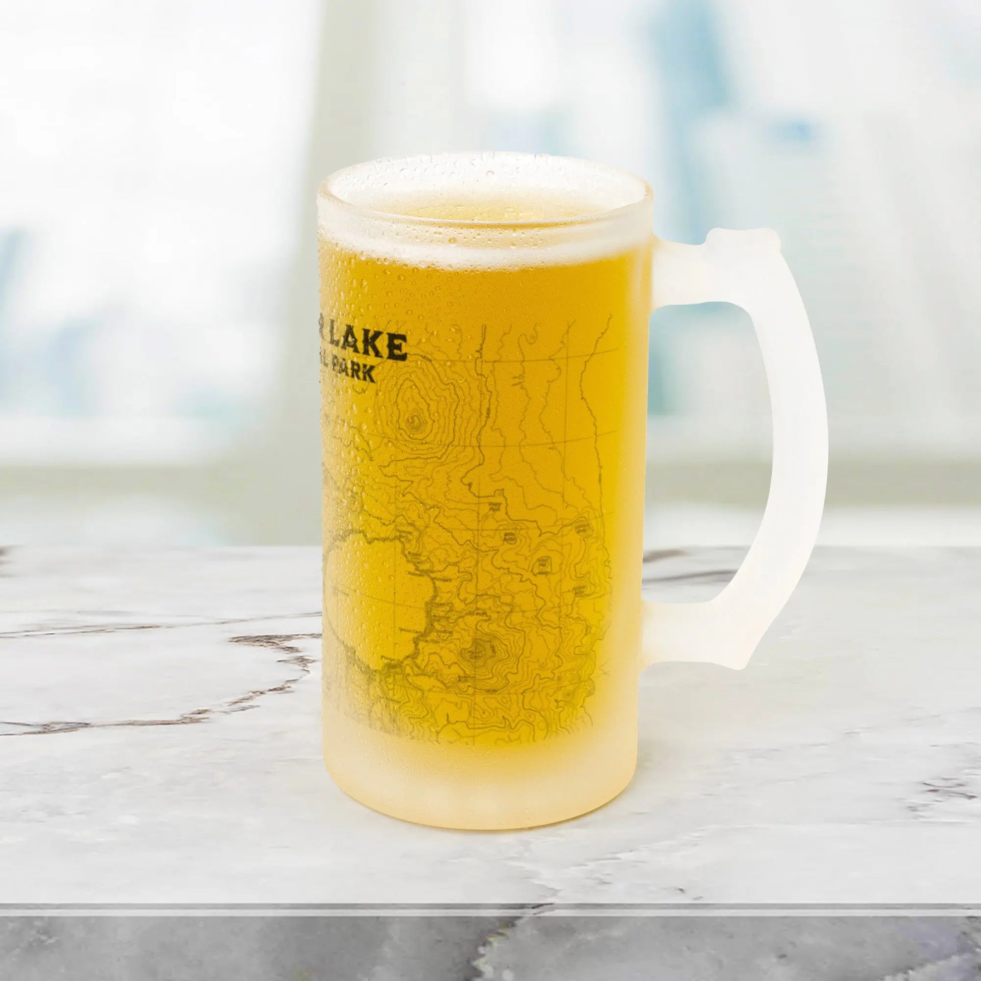 Crater Lake National Park Frosted Pint Mug - Park Service Apparel