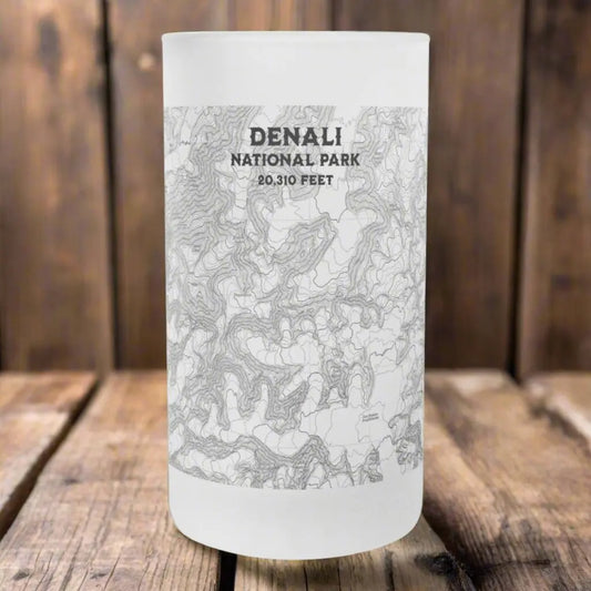Denali National Park Topographic Pint Mug - Park Service Apparel