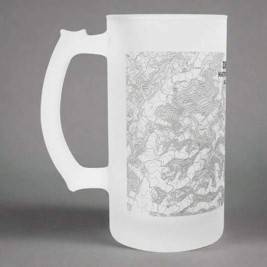 Denali National Park Topographic Pint Mug - Park Service Apparel