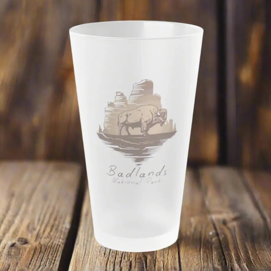 Badlands National Park Frosted Pint - Park Service Apparel