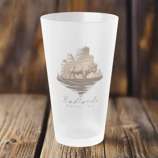 Badlands National Park Frosted Pint - Park Service Apparel