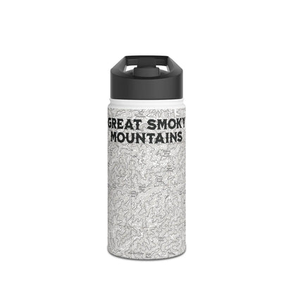 Great Smoky Mountains National Park Stainless Steel Water Bottle Handle Lid (3 Sizes, 3 Lid Options) Appalachian Trail Clingmans Dome - Park Service Apparel