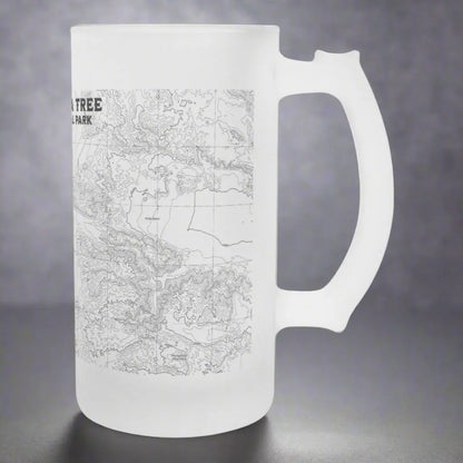 Joshua Tree National Park Topographic Pint Mug - Park Service Apparel