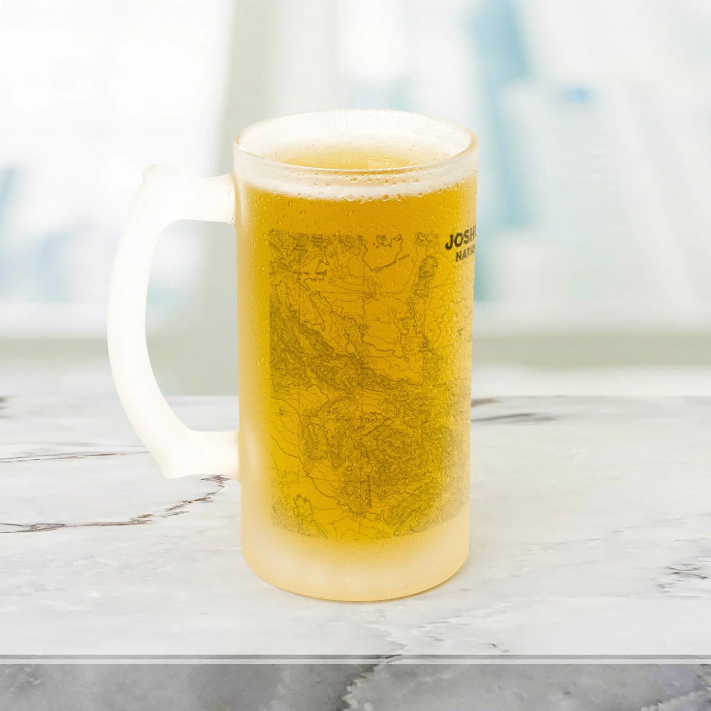 Joshua Tree National Park Topographic Pint Mug - Park Service Apparel