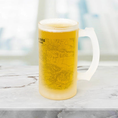 Joshua Tree National Park Topographic Pint Mug - Park Service Apparel