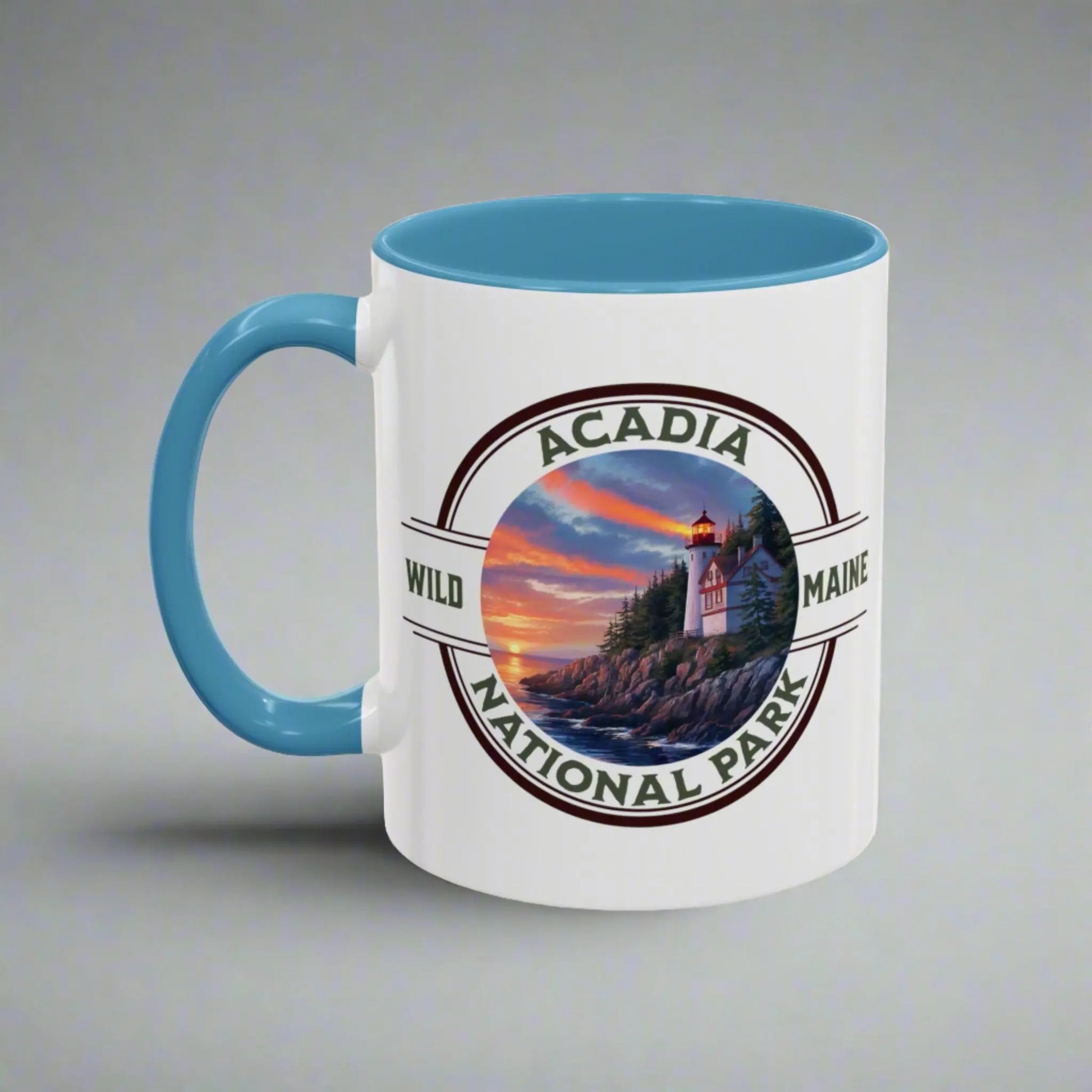 Acadia National Park Accent Mug (2 Sizes, 5 Colors) - Park Service Apparel