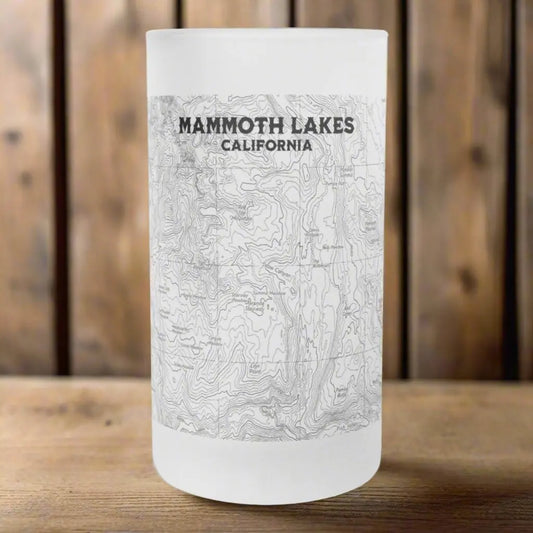 Mammoth Lakes California Topographic Pint Mug - Park Service Apparel