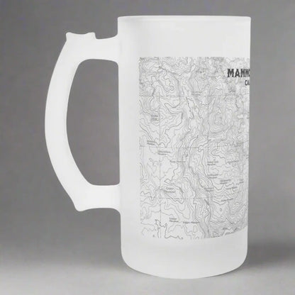 Mammoth Lakes California Topographic Pint Mug - Park Service Apparel