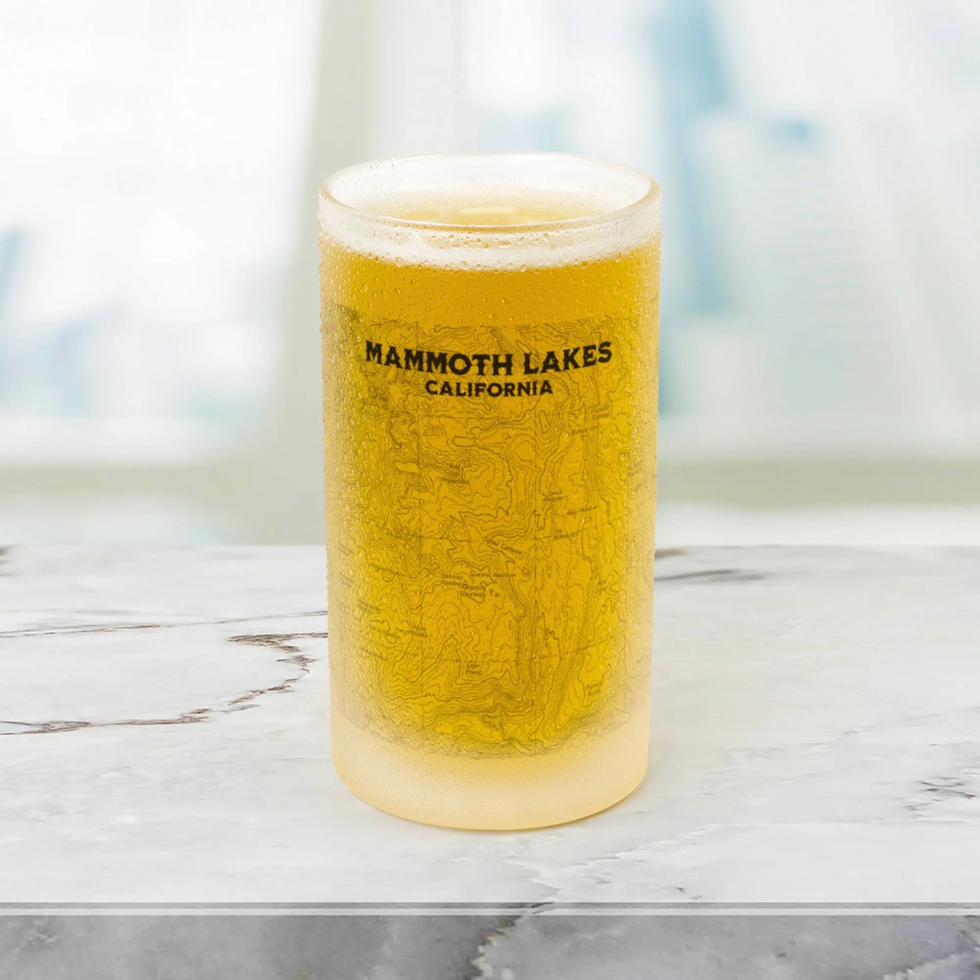 Mammoth Lakes California Topographic Pint Mug - Park Service Apparel