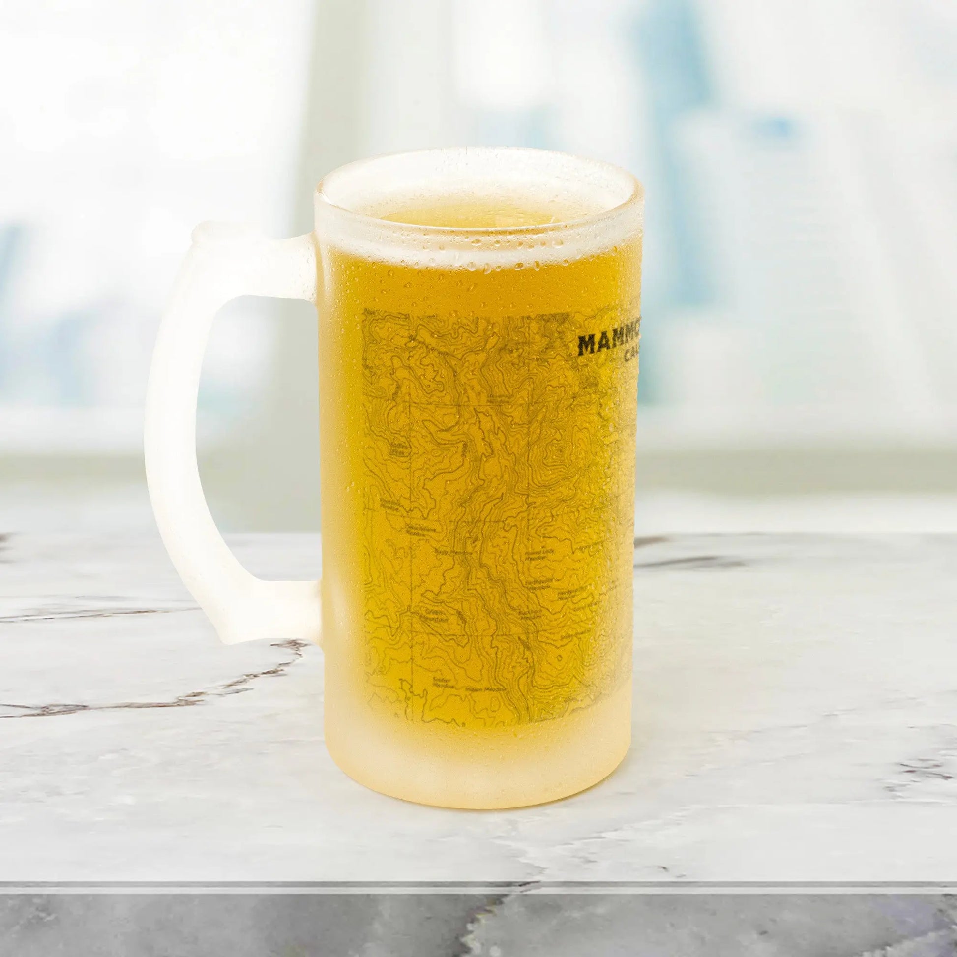 Mammoth Lakes California Topographic Pint Mug - Park Service Apparel