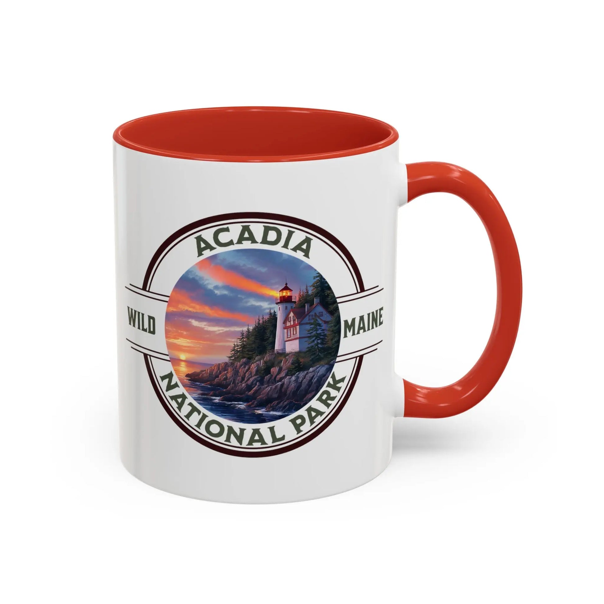 Acadia National Park Accent Mug (2 Sizes, 5 Colors) - Park Service Apparel